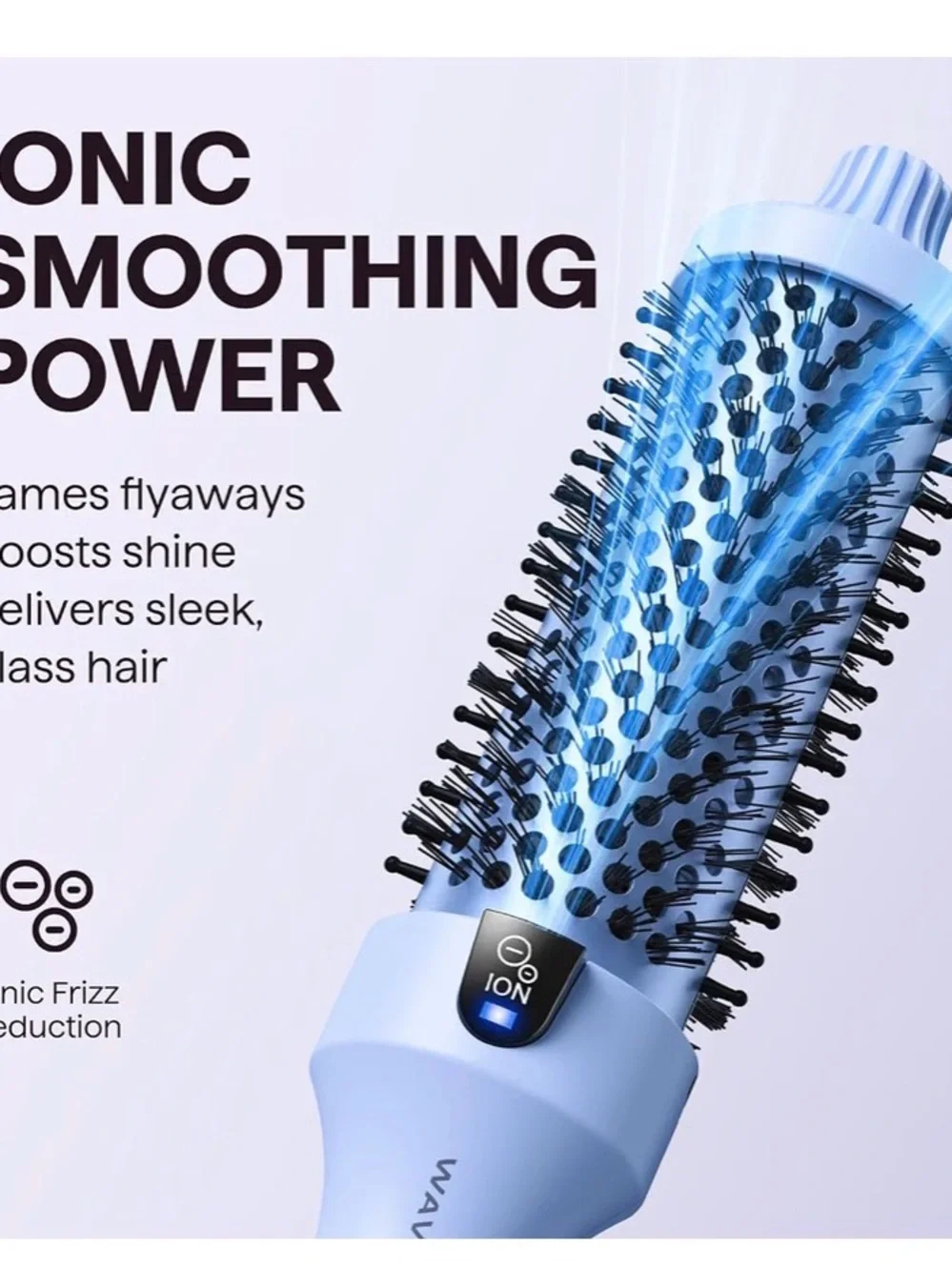 Wavytalk Thermal Brush Blowout Boost 1.5″ Heat Round Brush for Blowout Look